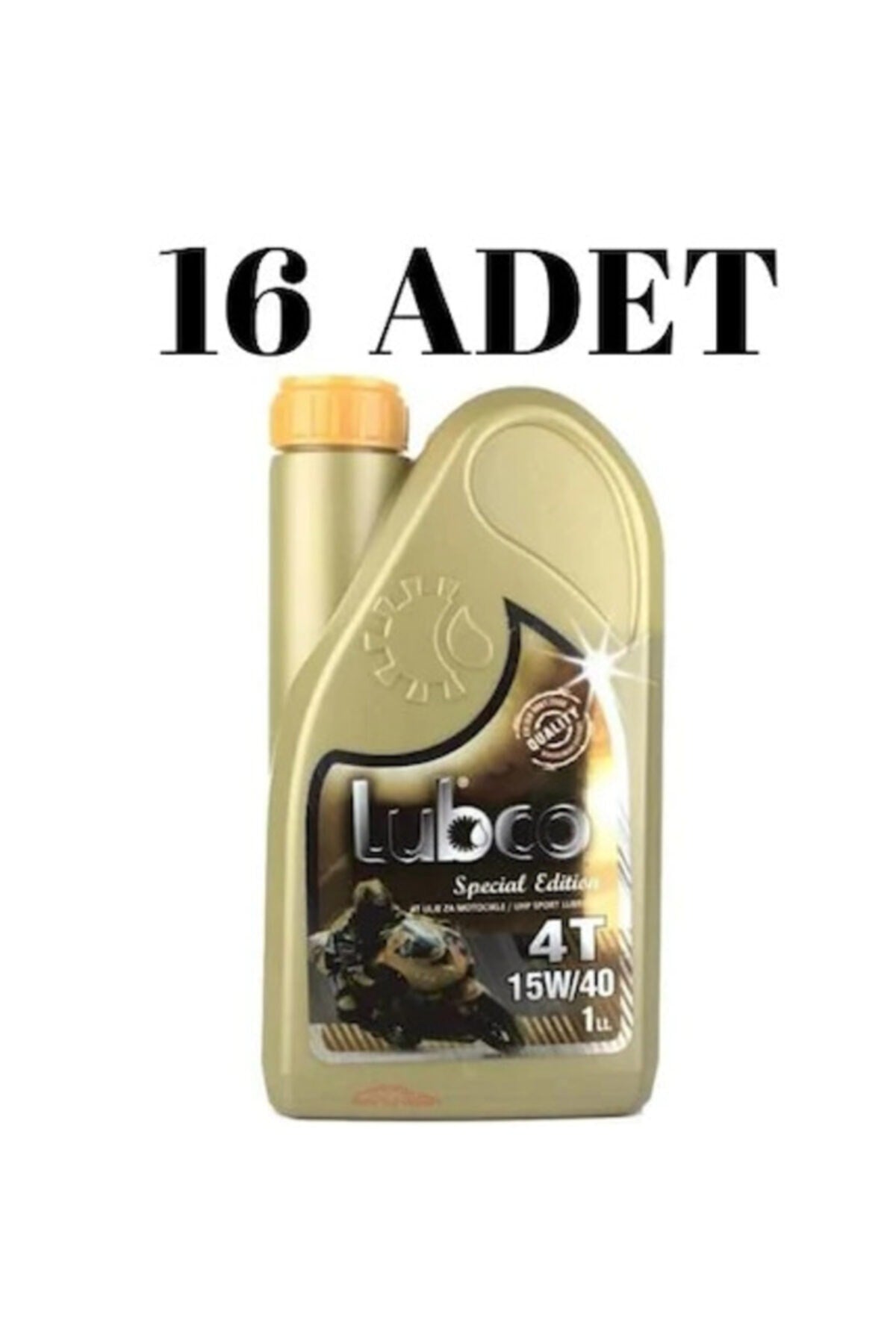 4t Semi-sentetik 15w40 4t 1 Litre Motosiklet Yağı(16 Adet)