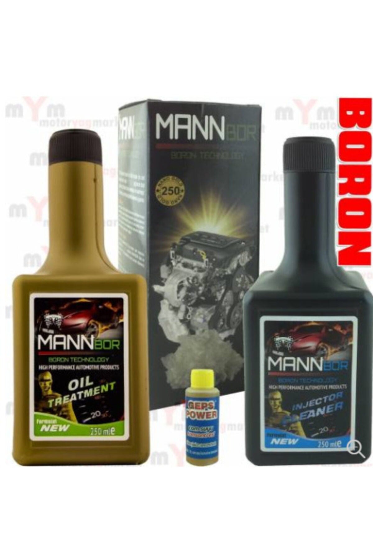 Motor Bor Yağ Katkısı 250ml +enjektör Temizleyici 250ml