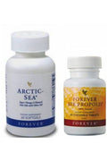 Forever Bee Propolis+ Omega 3 Balık Yağı Ikili Paket 60tablet Yeni Ürün