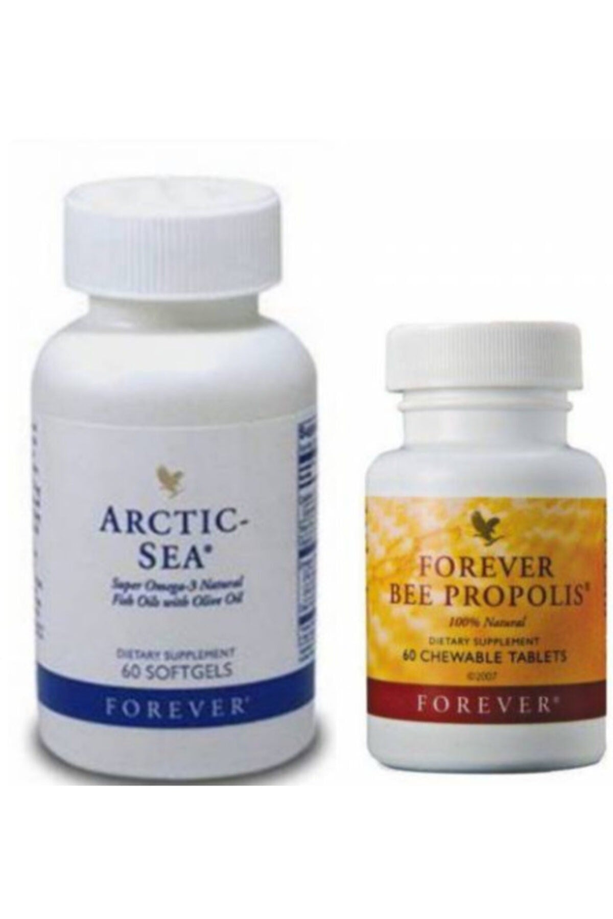 Forever Bee Propolis+ Omega 3 Balık Yağı Ikili Paket 60tablet Yeni Ürün