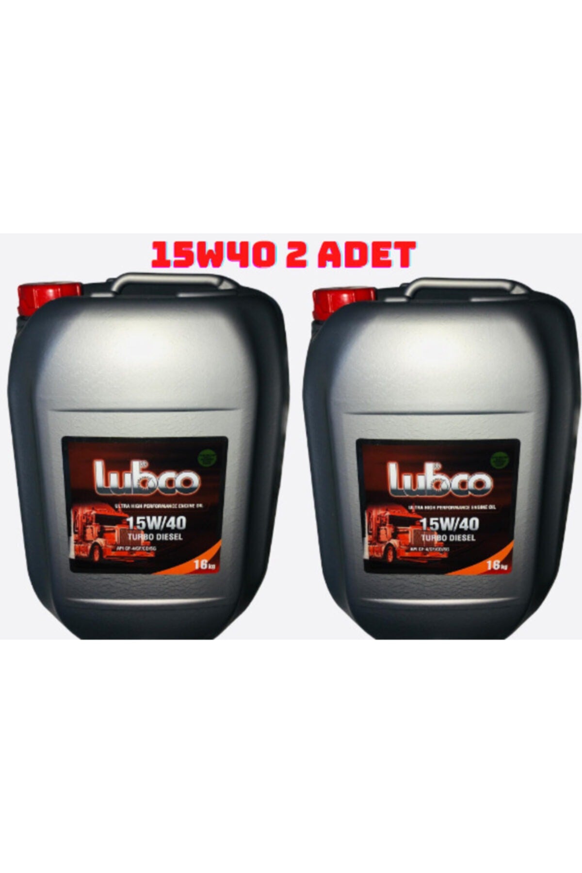 15w40 16 Litre Motor Yağı 2 Adet