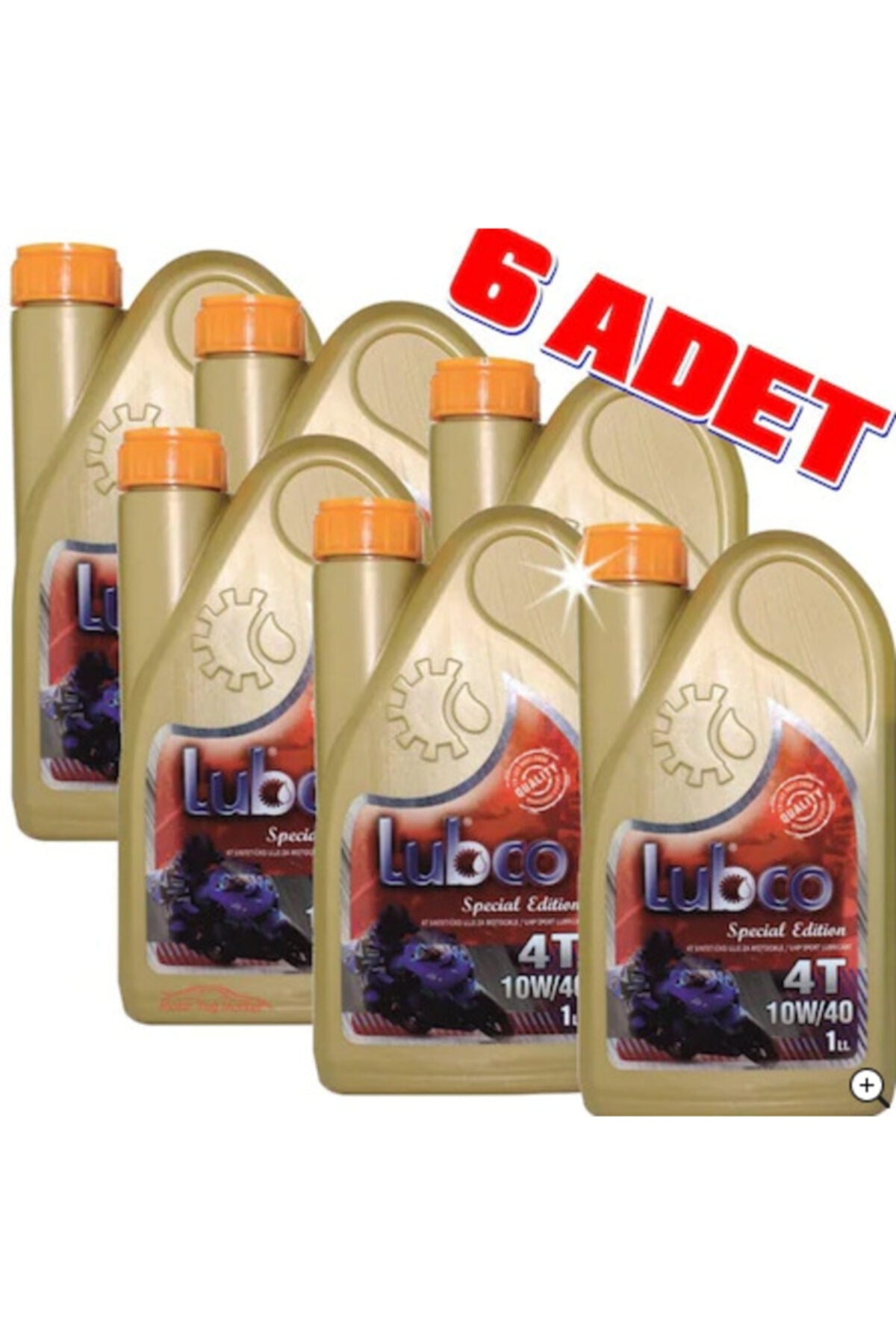 New Yeni Model 4t 10w40 1 Litre X 6 Adet Motosiklet Yağı Ü.t 2023