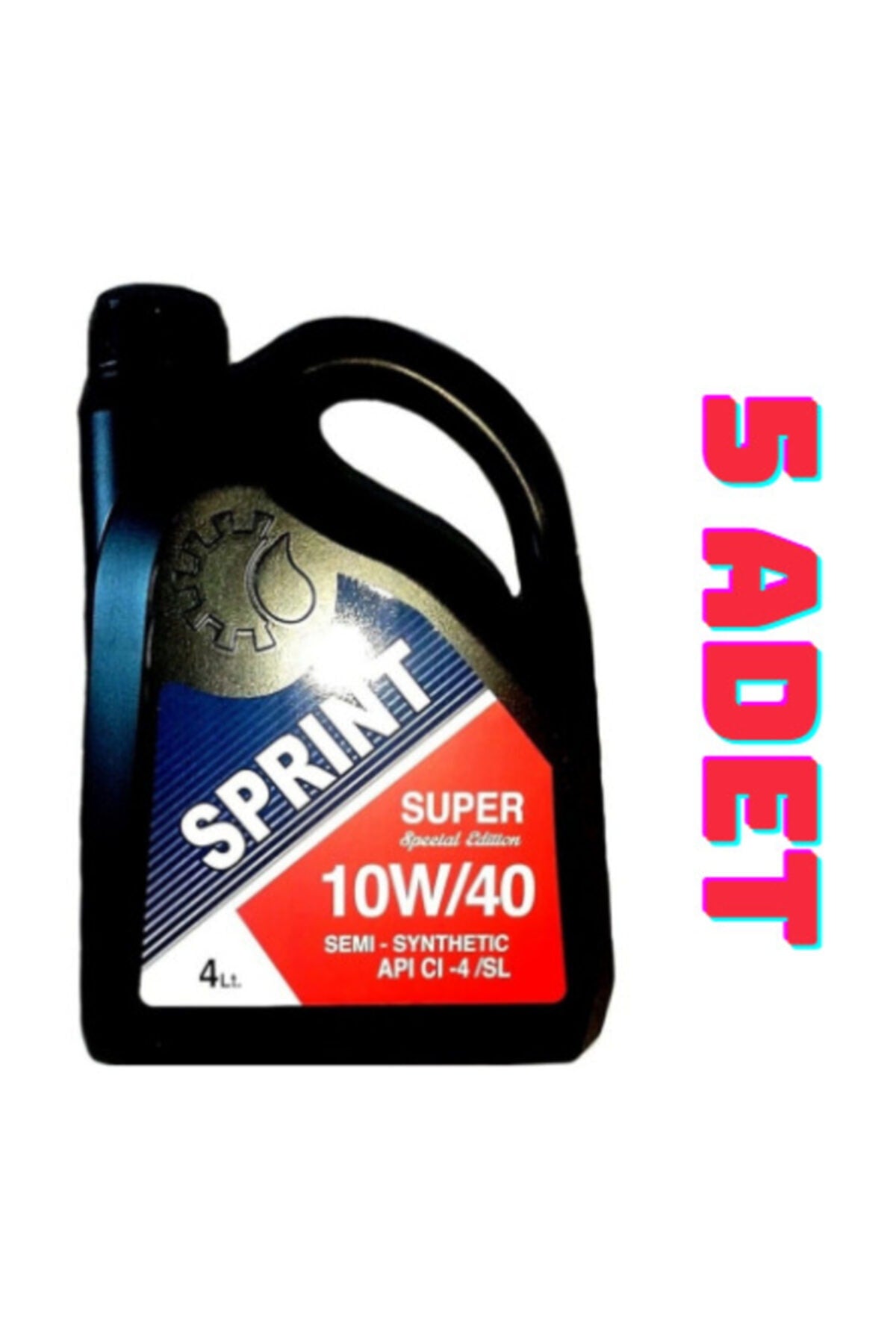 Sprint 10w40 Sentetik Motor Yağı 4 Litre (5 Adet