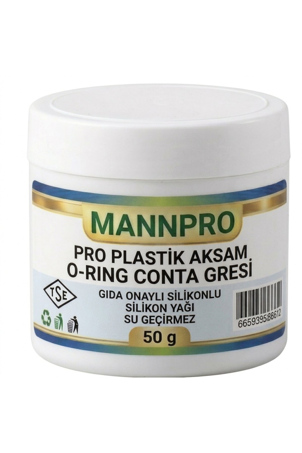 Pro Plastik Aksam O Ring Conta Gresi Su Geçirmez Gıda Onaylı Silikonlu Gres Yağı 50gr