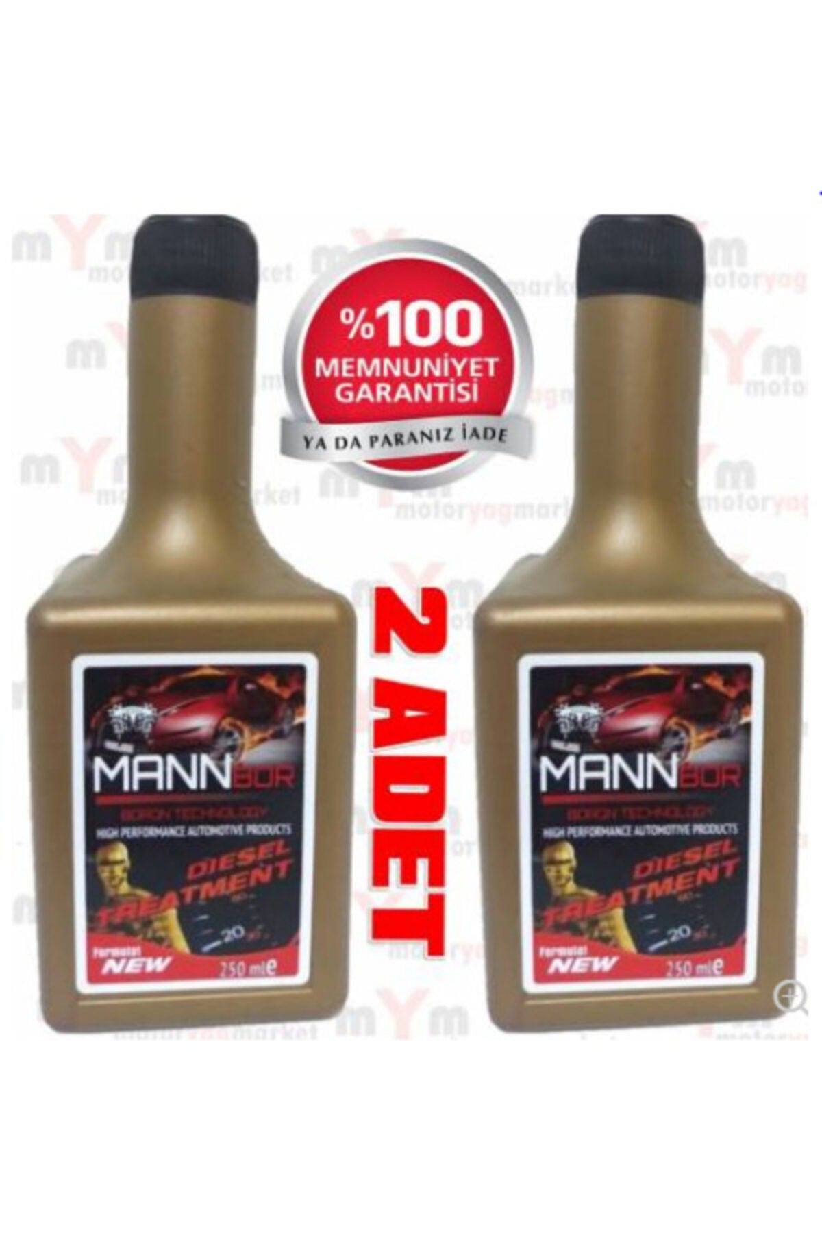 Bor Boron Teknoloji Dizel Mazot Yakıt Katkısı 250ml X2 Adet