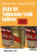 Oilox New Yeni Model Atf Direksiyon Yağ 1 Litre X 3 Adet Teneke Ambalaj Kırmızı Ü.t 2025