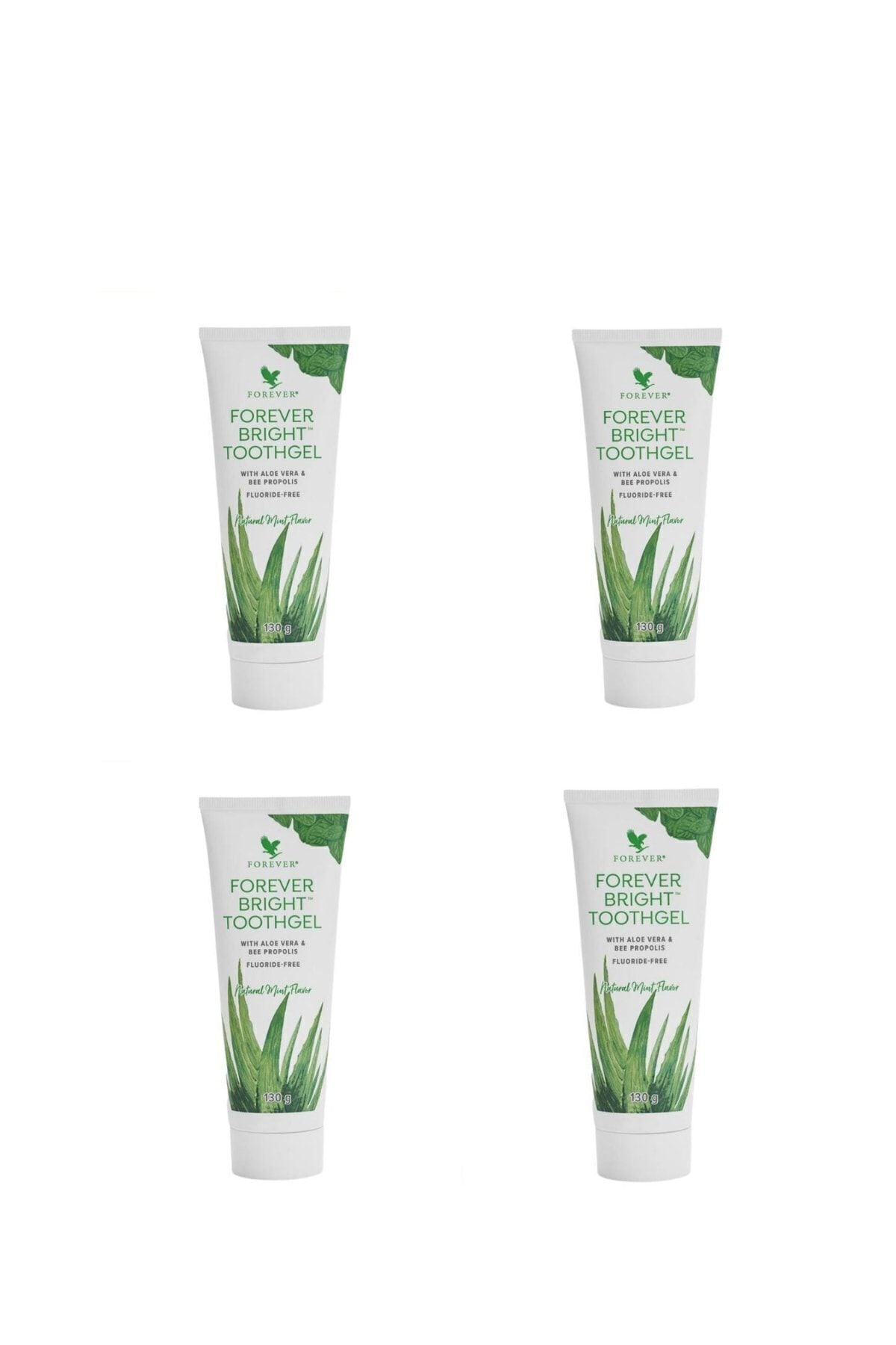 Forever Brıght Toothgel Aloe Veralı Diş Macunu 4'lü Takım