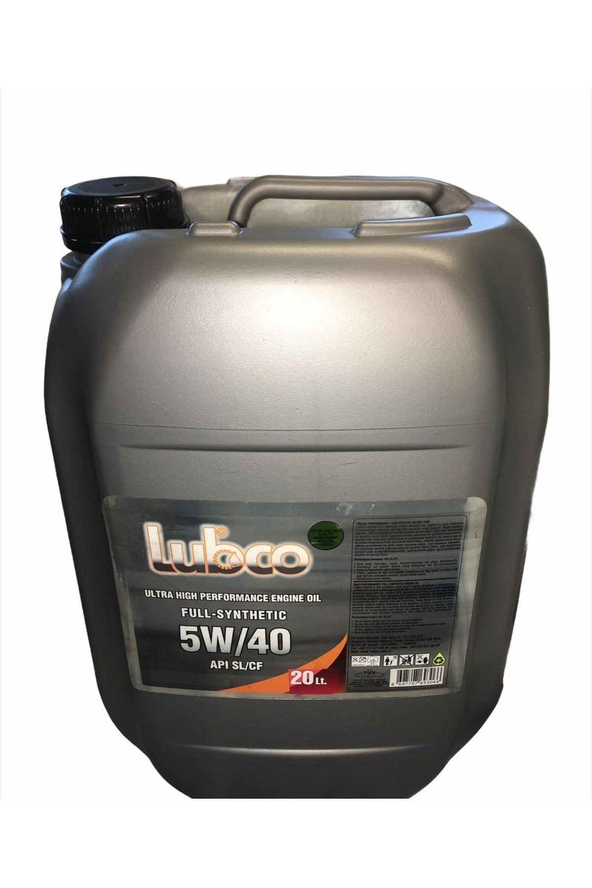 FULL SYNTHEHIC 5w-40 Motor Yağı 20 Litre Bidon