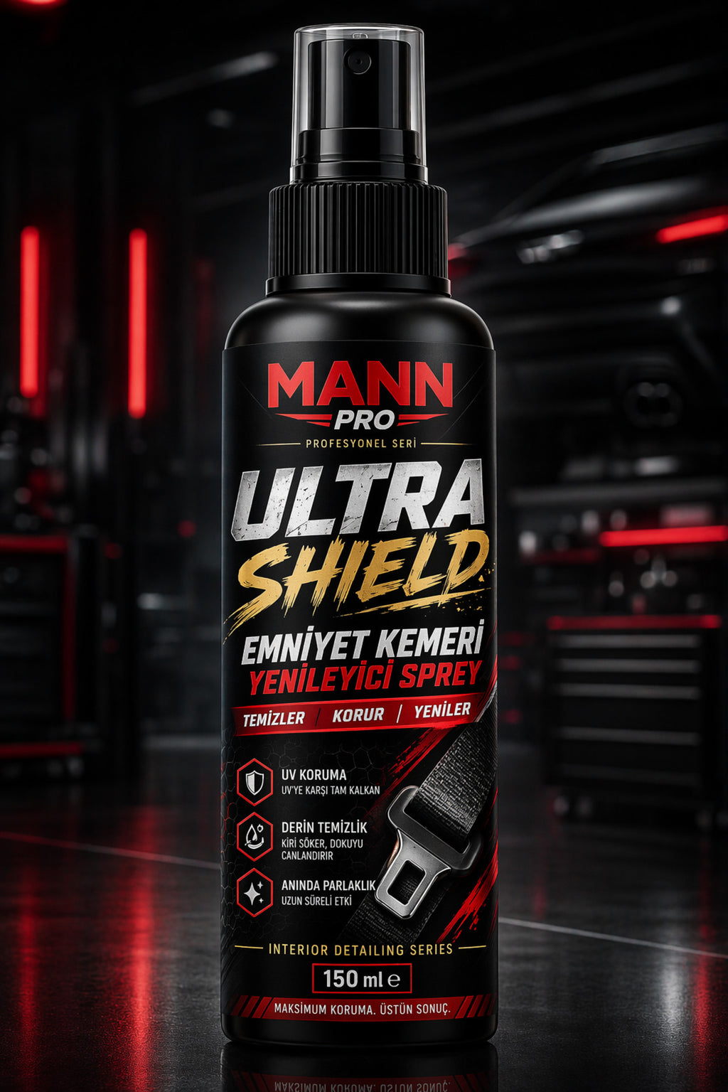 PRO Emniyet Kemeri Yağlayıcı Ultra kaydırıcı 150 ml Sprey