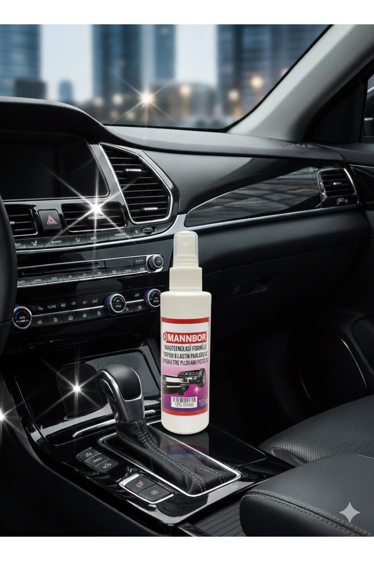 Nano Silikon Yağlı Torpido ve Plastik Aksam Parlatıcı 150 ML Sprey