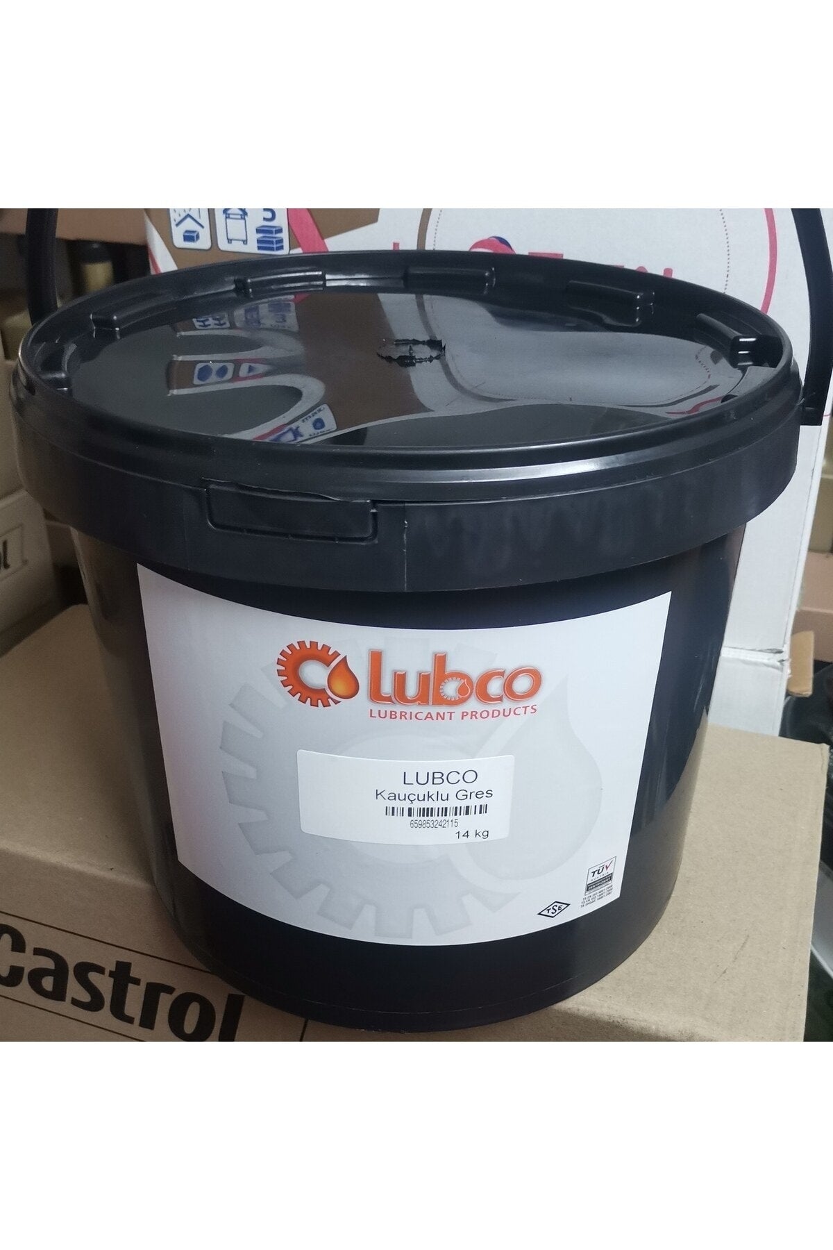 Yeni Süper Kauçuklu Yağlama Gresi Yeşil 14kg Plastik Kova Ü.t 2023