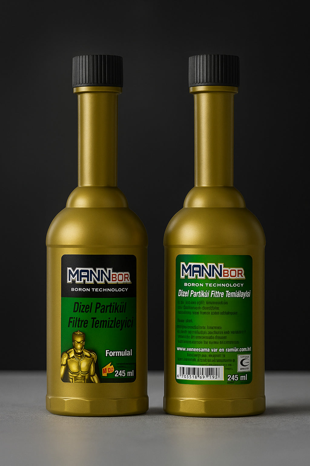 Dpf Dizel Partikül Filtre Temizleyici Katkı 250ml 24 Adet