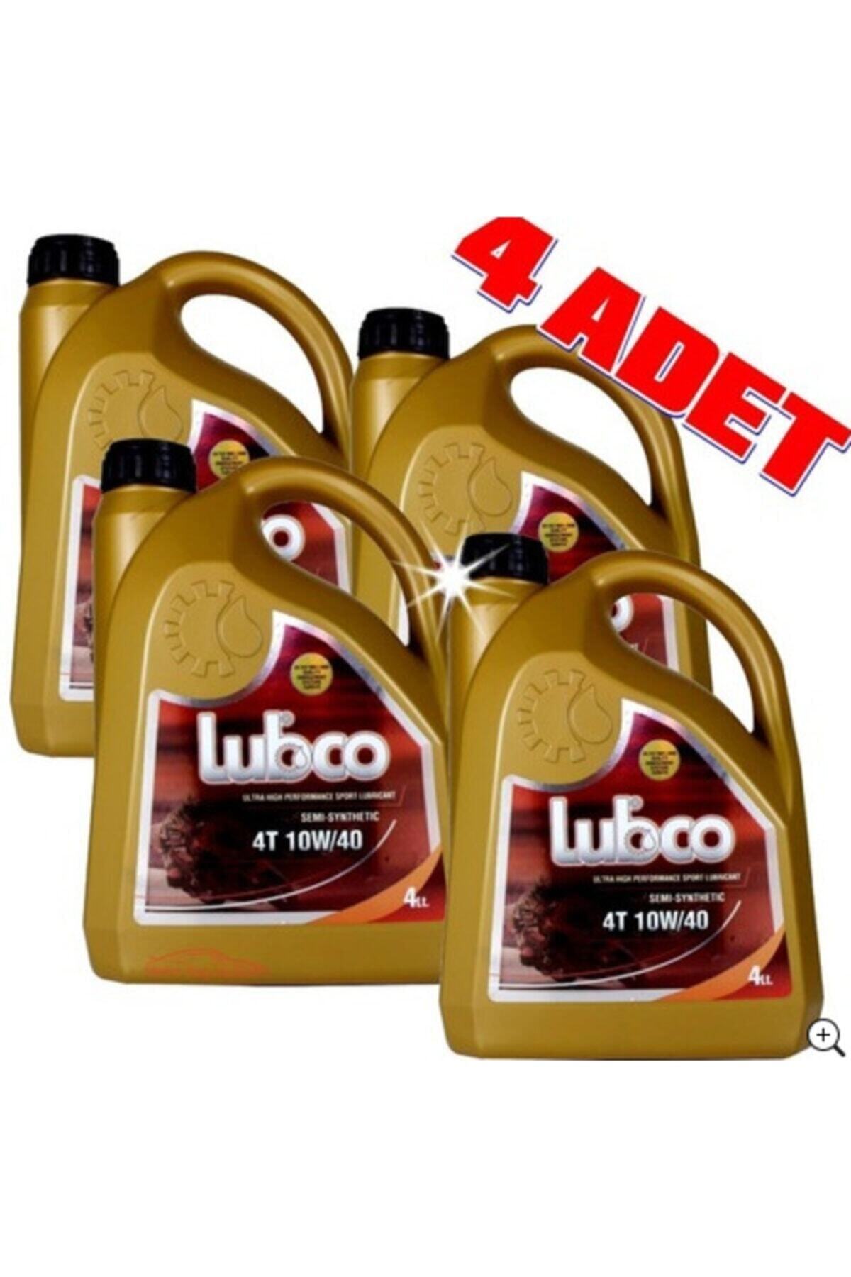 4t 10w/40 4 Litre 4 Zamanlı Sentetikmotosiklet Yağı(4 Adet)