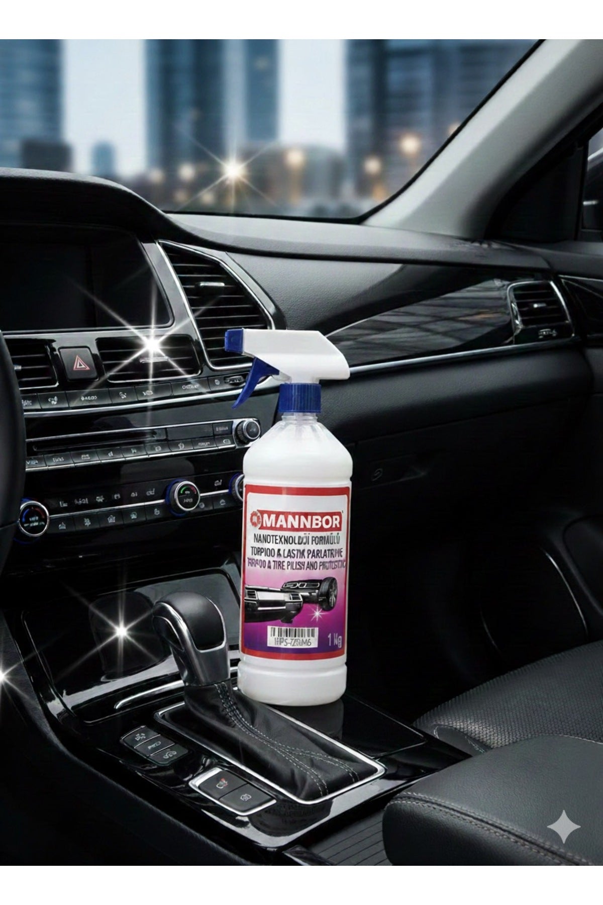 Nano Silikon Yağlı Torpido ve Plastik Aksam Parlatıcı 500 grm