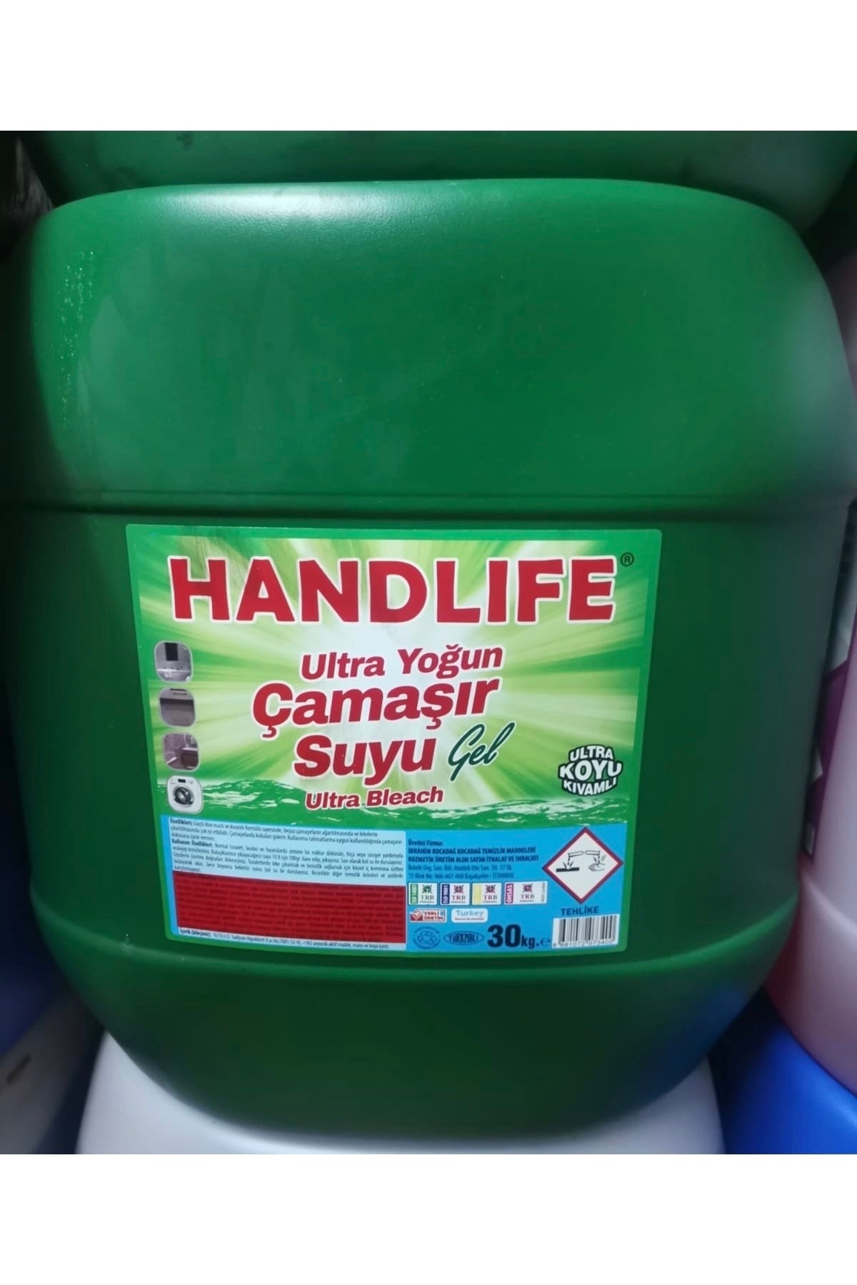 Handlife 30 Kg Ultra Kıvamlı Çamaşır Suyu