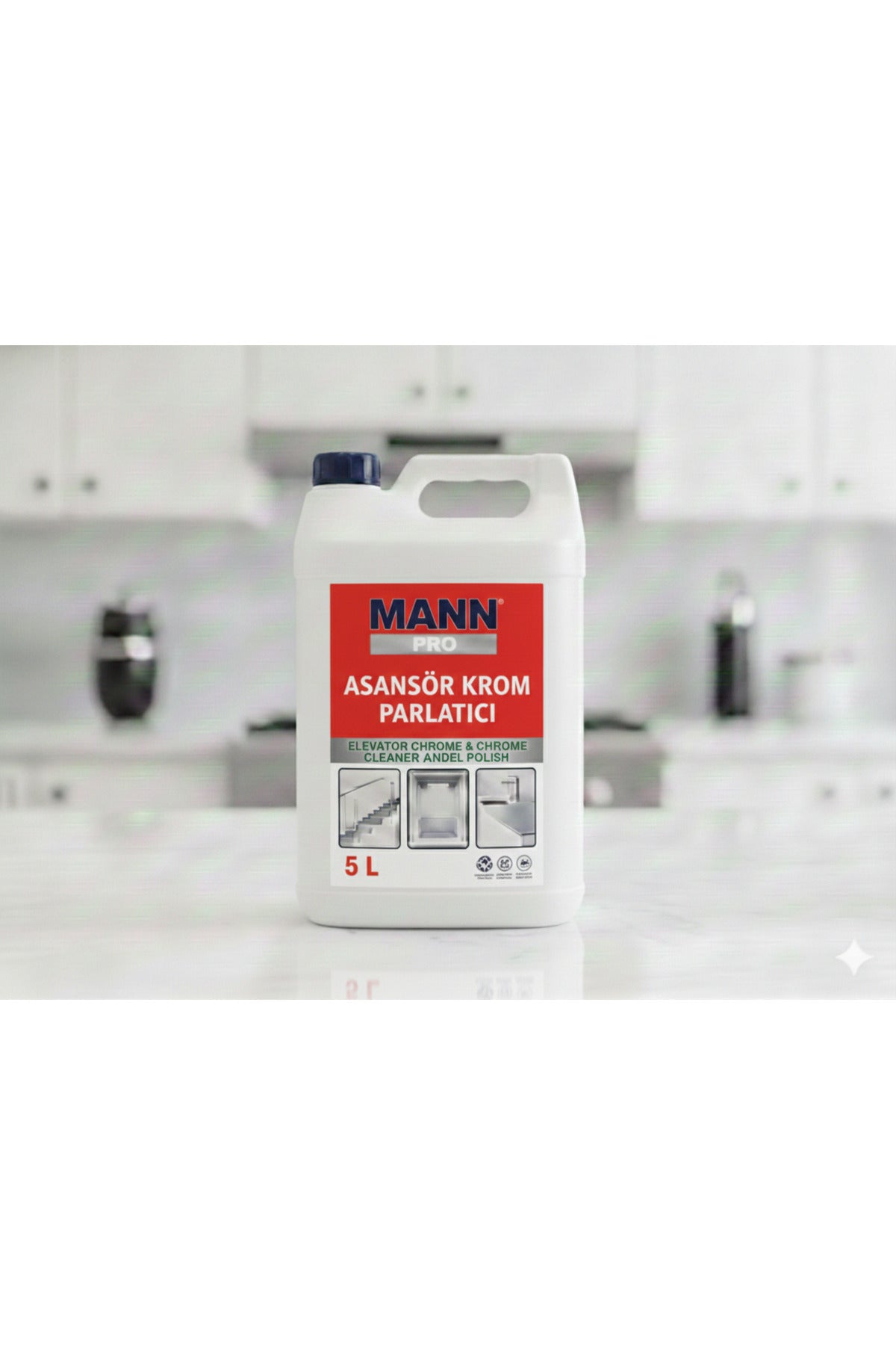 PRO Asansör Ve Krom Parlatıcı 5 L