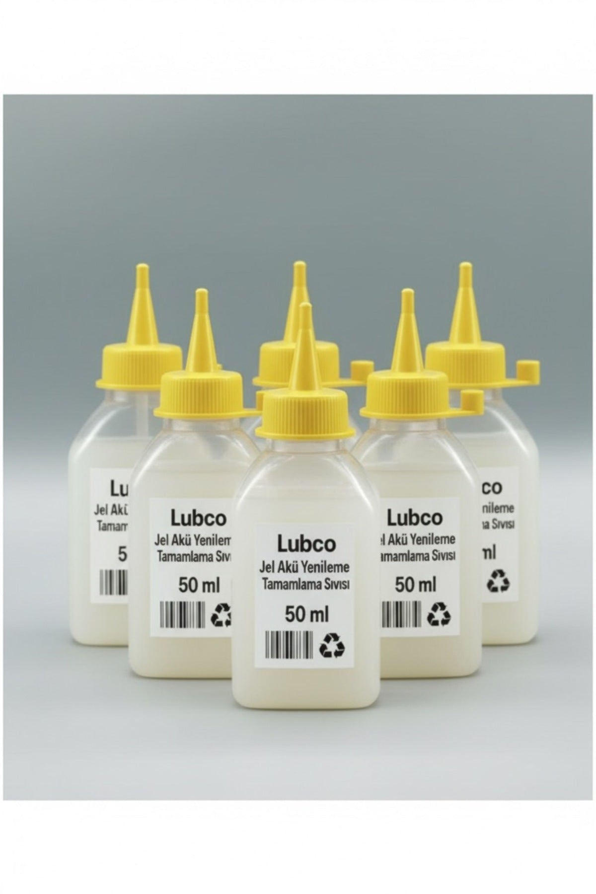 jel akü Yenileme Tamamlama Sıvısı Elektrolit 50 ML X 6 Adet