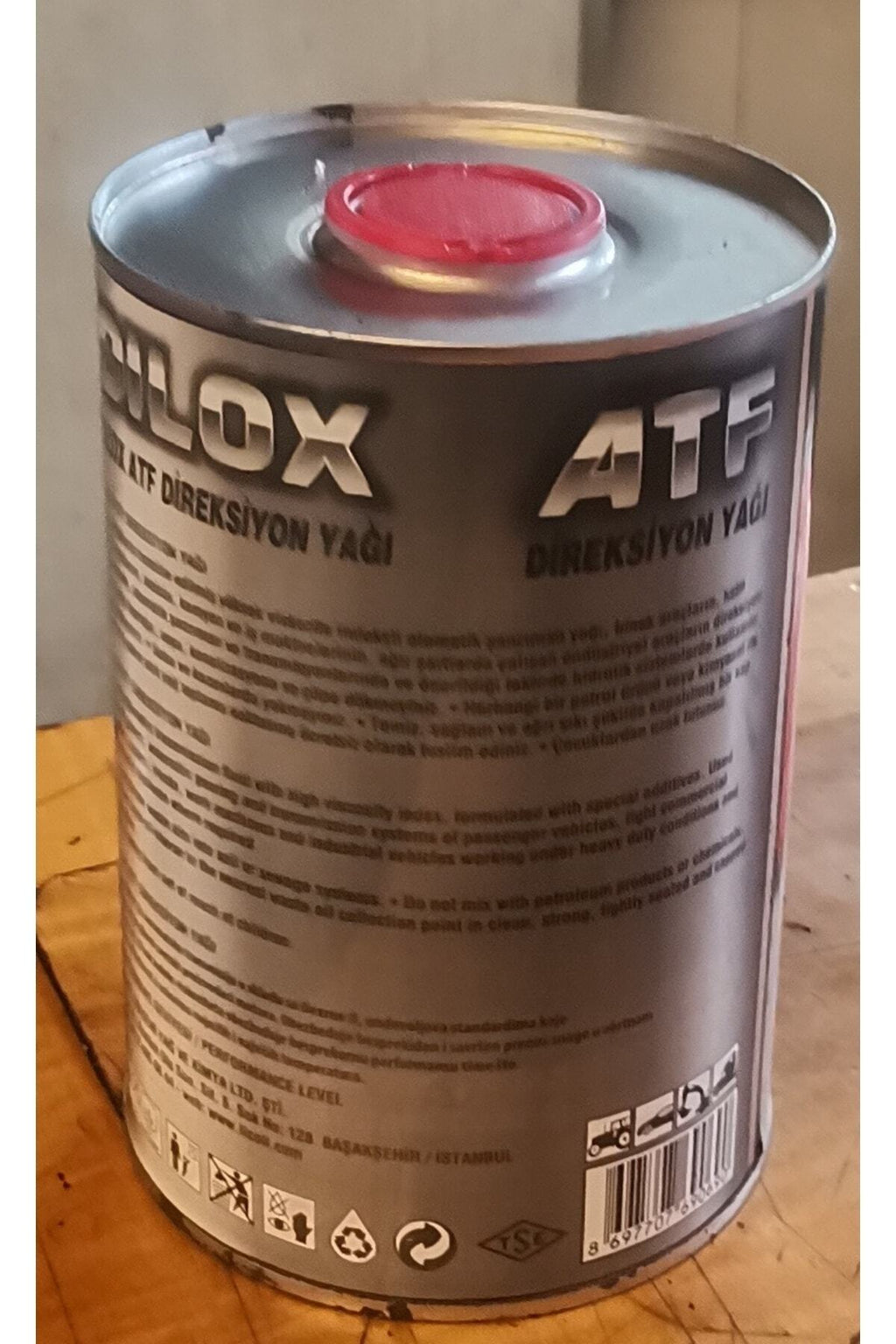 New Yeni Model Atf Hidrolik Kırmızı Direksiyon Yağı Teneke 900 ml Ü.t 2023