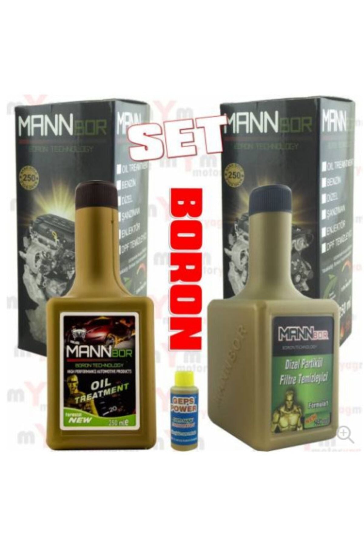Nano Teknolojili Motor Bor Yağ Katkı 250ml +dpf Temizleyici