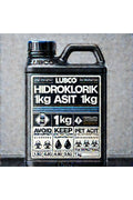 Hidroklorik Asit %37 D=1.19 (%100 SAF) 1 Kg Pet Ambalaj