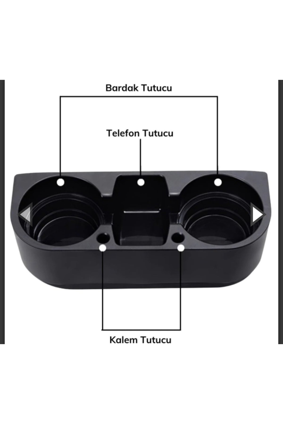 Oto Koltuk Yanı Bardak Tutucu Organizer