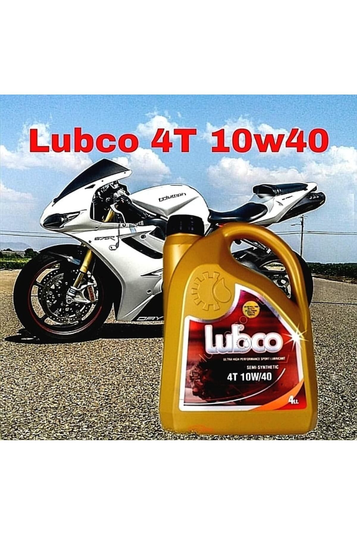 10w/40 4t 4 Litre 4 Zamanlı Motosiklet Yağı