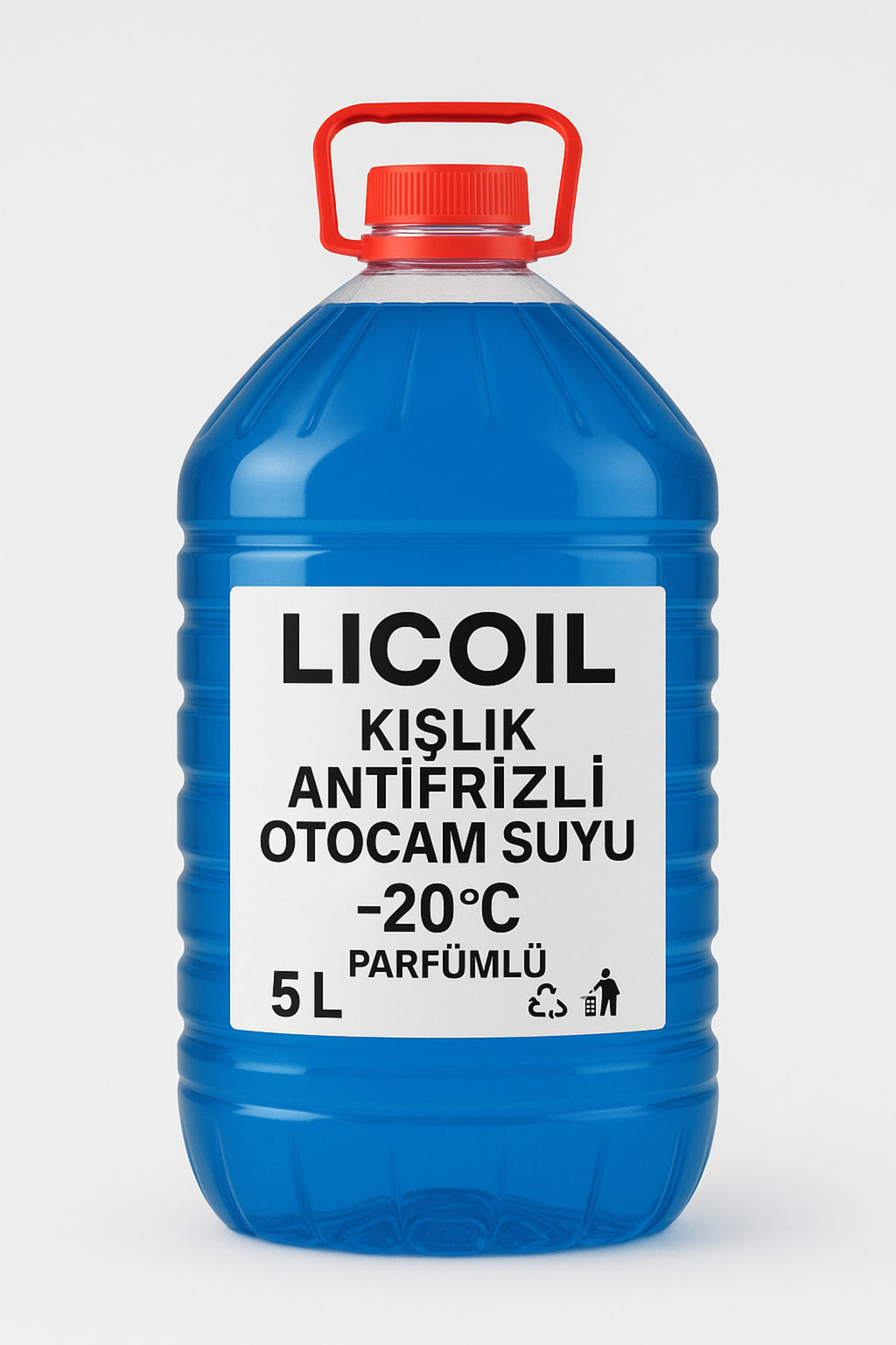 Licoil kışlık oto cam suyu şampuanlı&parfümlü 20c 5 Litre