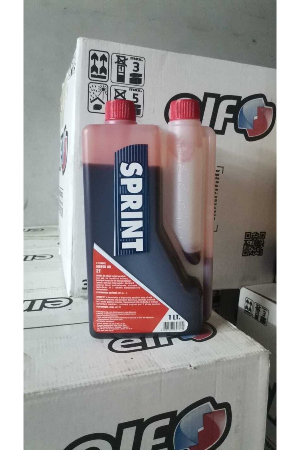 Sprint 2t 2 Zamanlı Motor Yağı Benzinli Testere Ve Tırpan Yağı 1 L