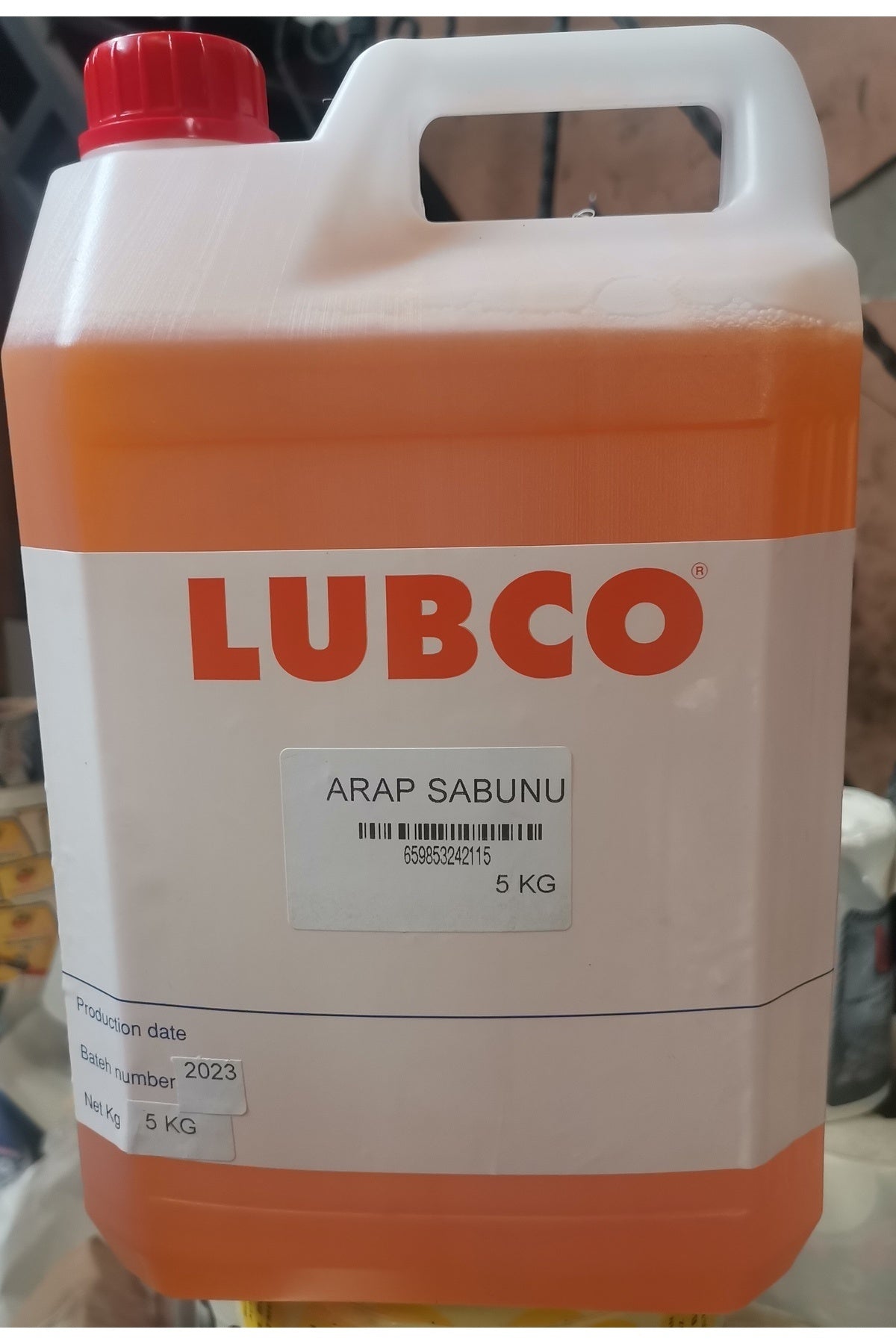 Arap Sabunu %100 Bitkisel Parfumlü 5 KG