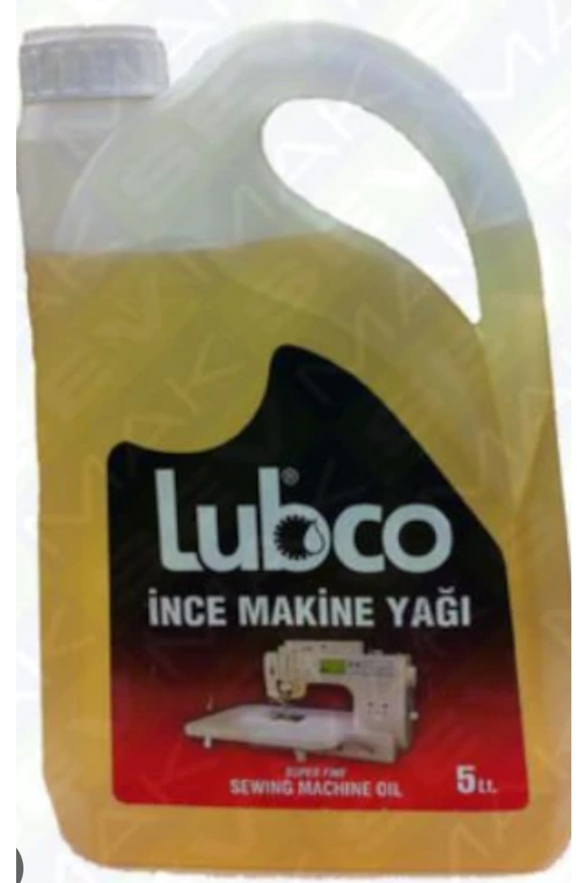 Lubco İnce dikiş Makine Yağı 5 Litre