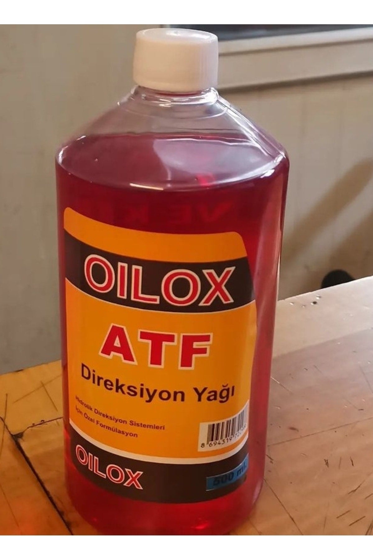Oilox atf Direksiyon hidrolik yağı 900 ML Pet Ambalaj