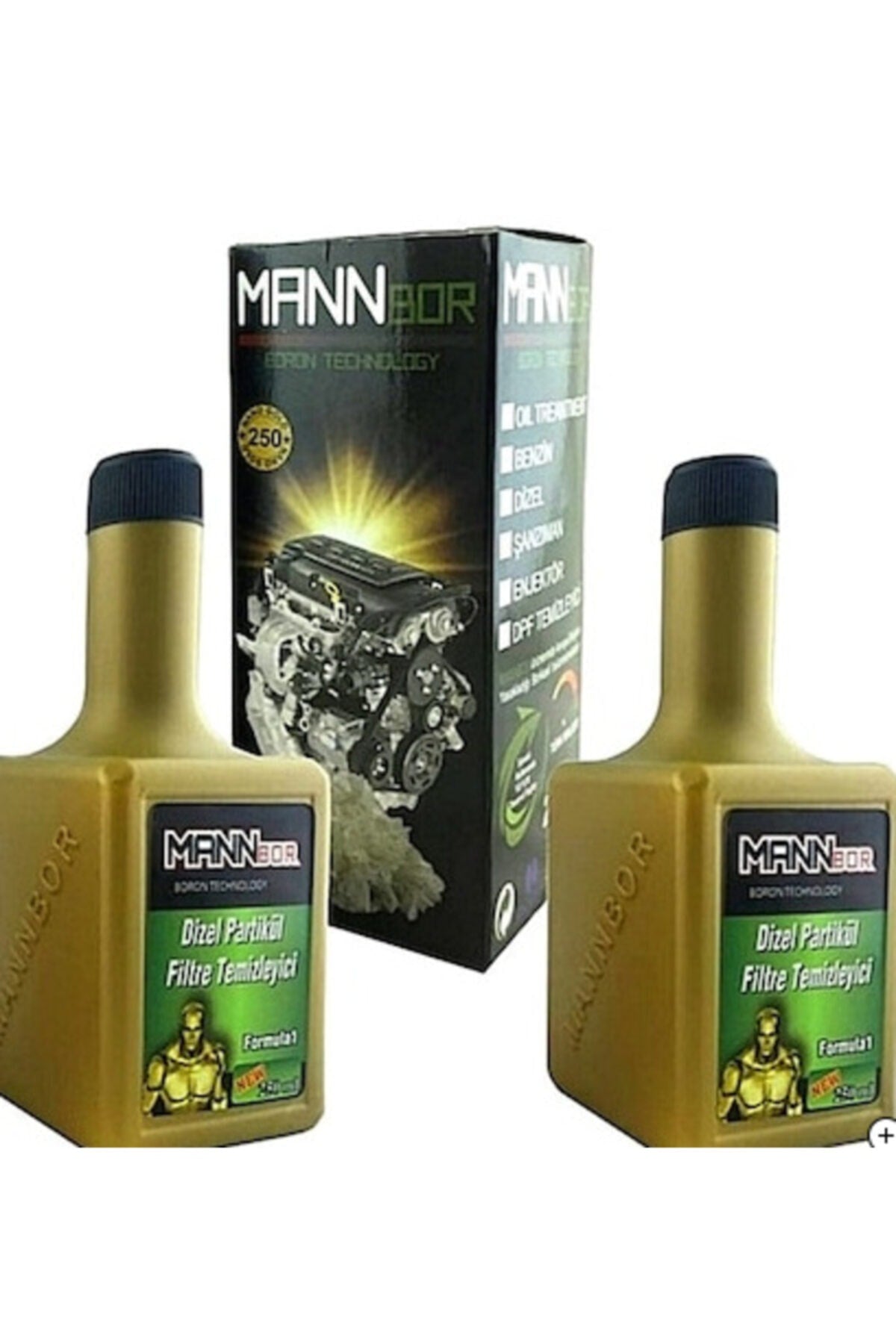 Bor Dpf Dizel Partikül Filtre Temizleyici Katkı 250ml 2 Adet