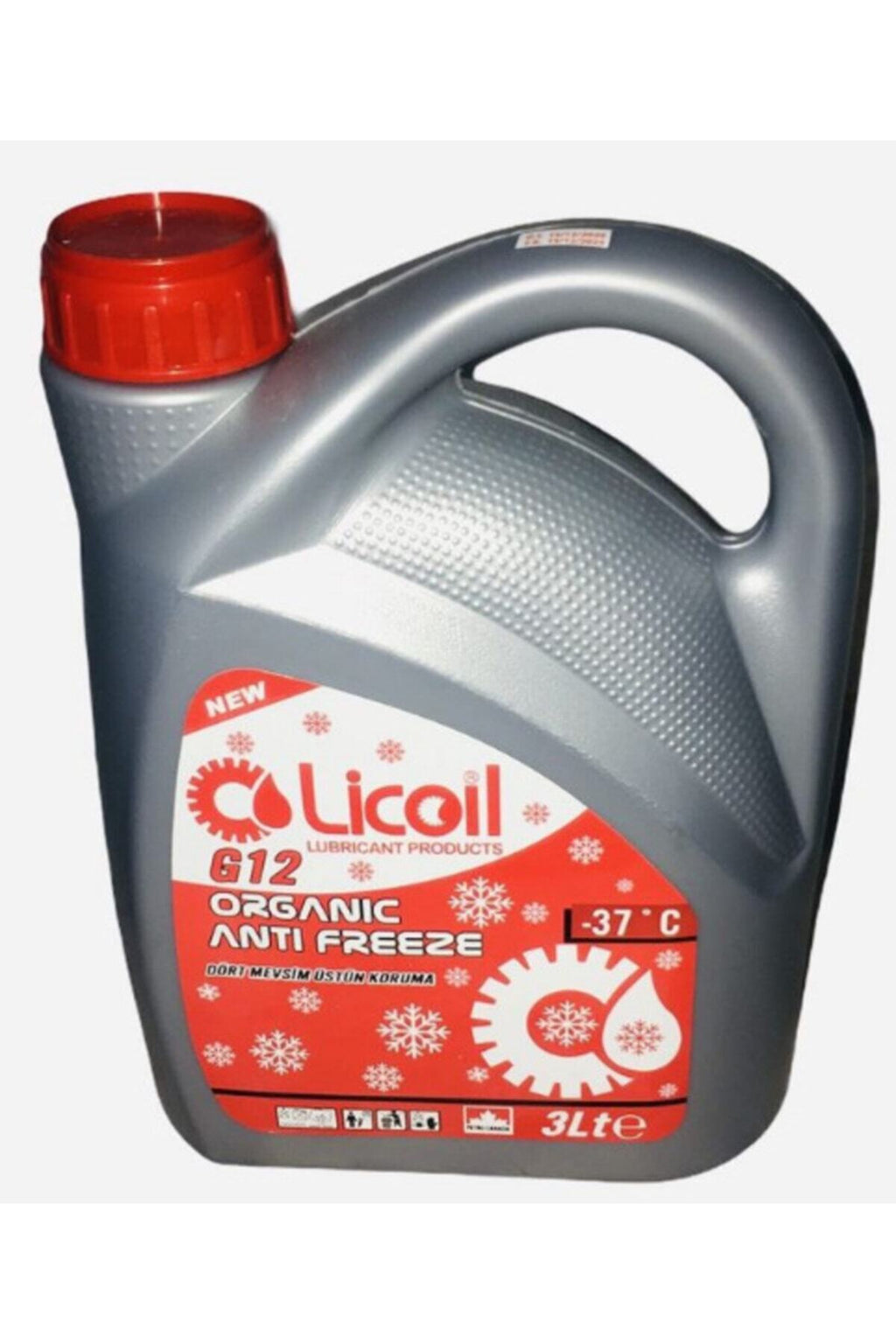 Organik G12 Kırmızı Antifriz -37c  3 litre