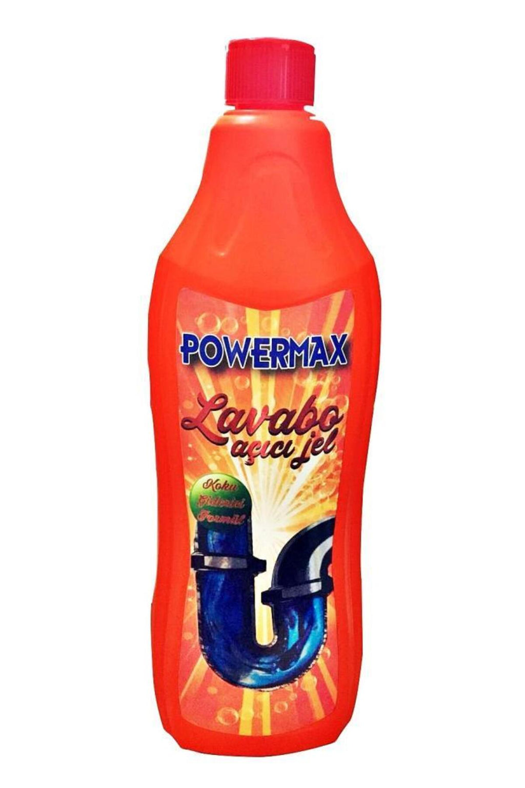 Powermax Lavabo Gider Açıcı Jel Formül 1 Lt x 2 Adet