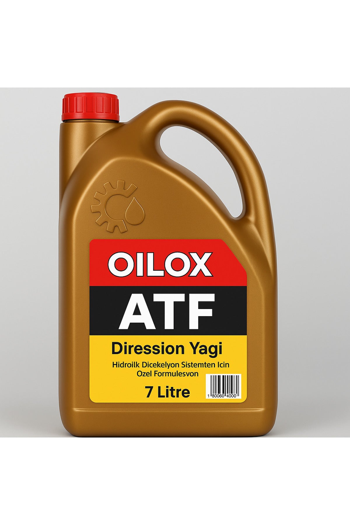 Oilox Atf Hidrolik Kırmızı Direksiyon yağı 7 Litre