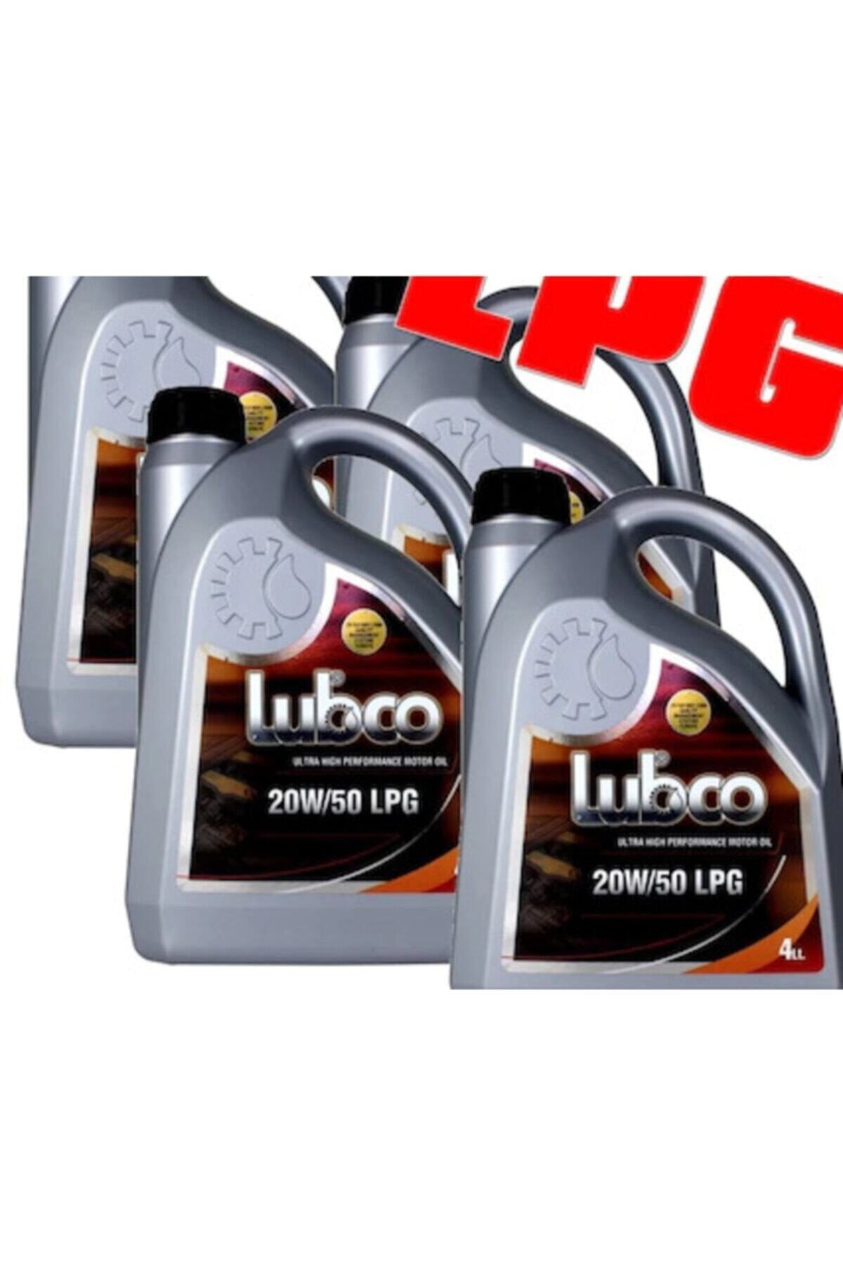 20w50 Lpg 4 Litre Lpgli Araç Motor Yağı(4 Adet)