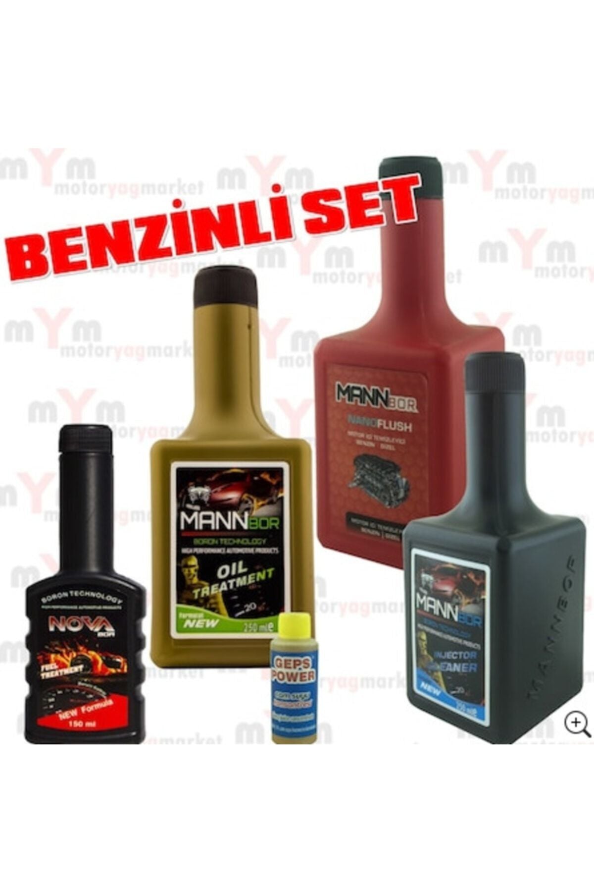 Benzinli Seti: Bor+enjektör+motor Içi+benzi Katkı