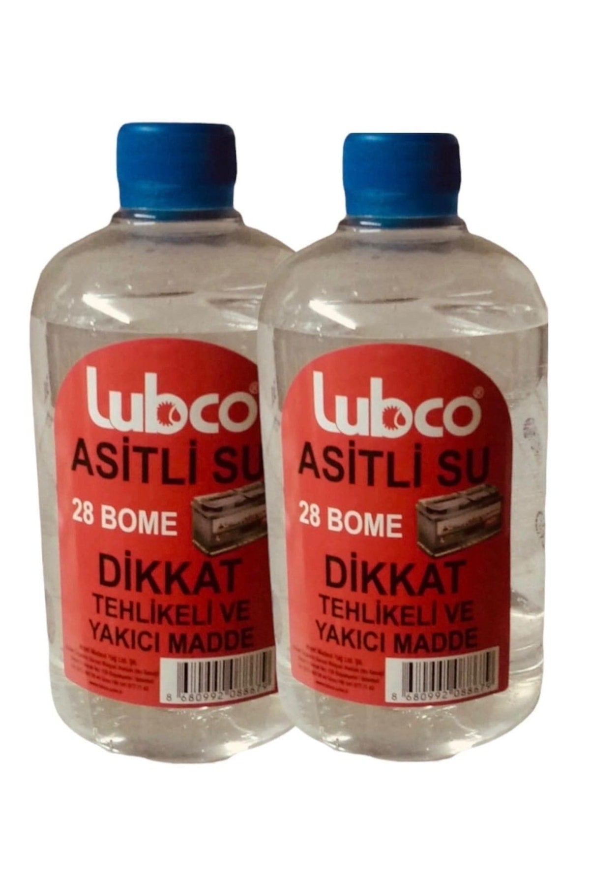 Asitli Su(Akü Asiti) 500 ml X 2Adet