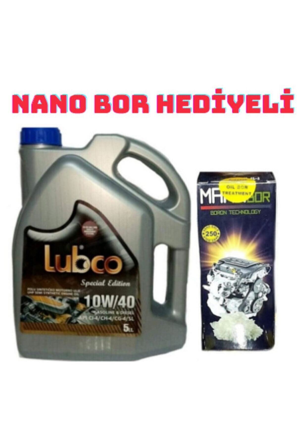 10w40 5 Litre+ Nano Bor Motor Yağ Katkısı 250 Ml